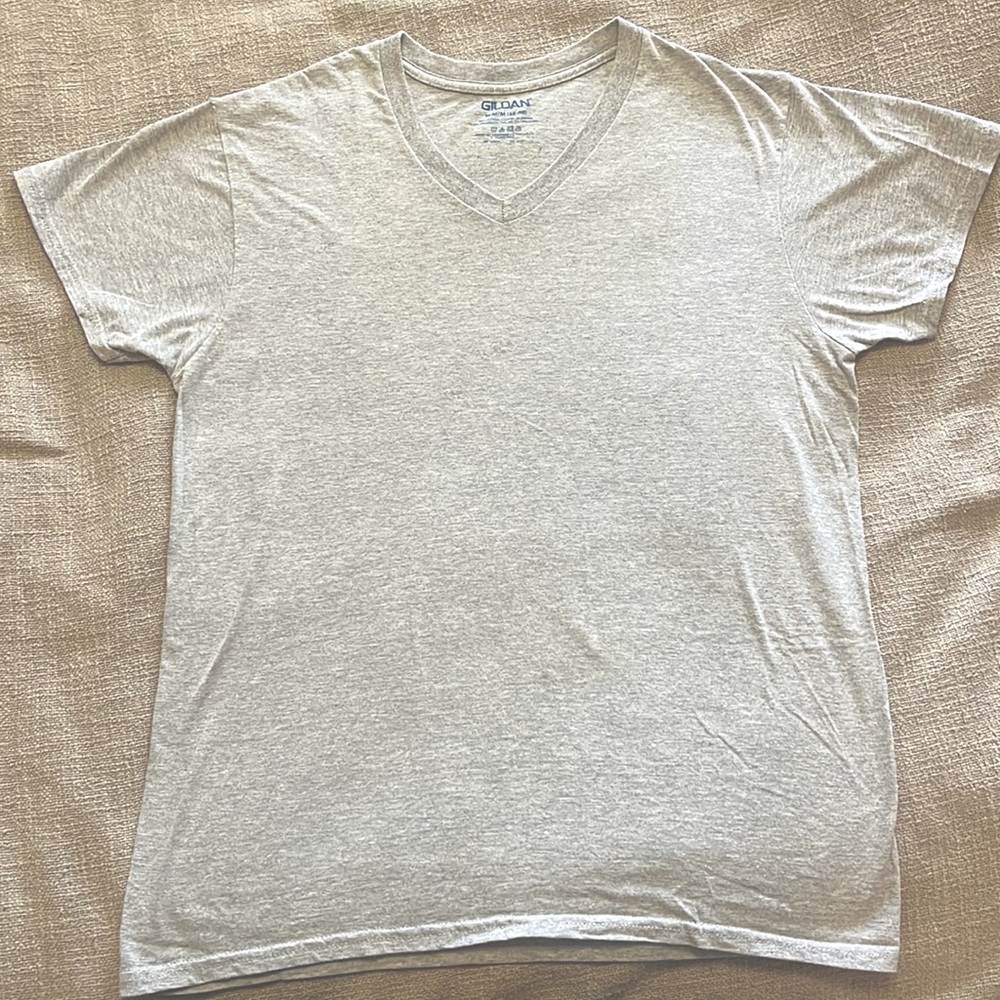 Plain grey shirt size medium